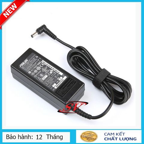 Sạc Laptop Asus 19.5V 3.42A 65W - Sạc Zin Hình Chữ Nhật Chất Lượng Cao, Bảo Hành 12 Tháng