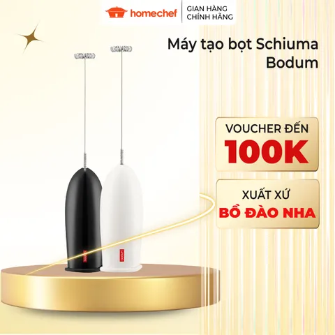 Máy tạo bọt trà, cà phê Bodum Schiuma dùng pin AA-3040-01 | Hàng chính hãng