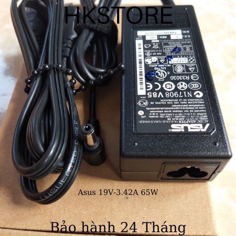 🔝 Sạc Laptop Asus 19V-3.42A 65W Asus X401 X441 X551 X451 X550 X450 x555 K40 K42 K43 K45 K46 K50 K52 Q501 S300 K401 K501
