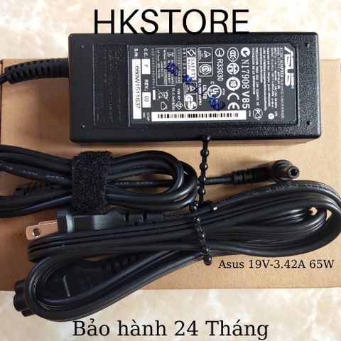 🔝 Sạc Laptop Asus 19V-3.42A 65W Asus X401 X441 X551 X451 X550 X450 x555 K40 K42 K43 K45 K46 K50 K52 Q501 S300 K401 K501