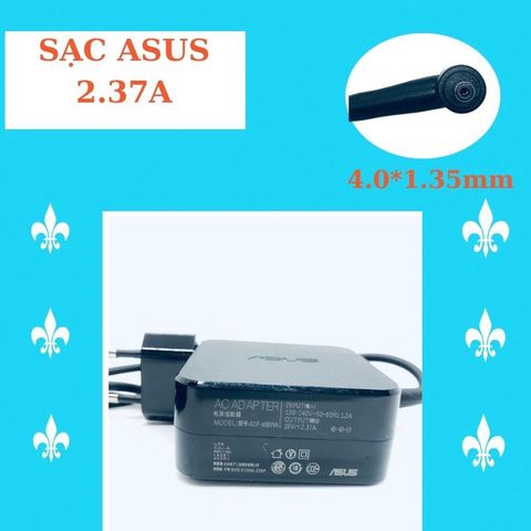 Sạc Laptop Asus Chân Nhỏ 4.0*1.35 2.37A Savintech - Sạc Máy Tính Chính Hãng Bảo Hành 12 Tháng, Chất Lượng Cao