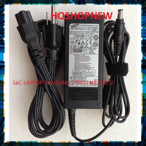 Sạc Laptop Samsung Chính Hãng NP270E5J - Phụ Kiện Laptop Đúng Hàng, An Toàn, Đảm Bảo Chất Lượng 60W