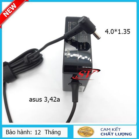Sạc Laptop ASUS ZIN 3.42A 19V 3.42A - Chân Nhỏ Φ4.0*1.35 - Sạc Chất Lượng Cao, Bảo Hành 12 Tháng, Tự Ngắt Khi Quá Tải