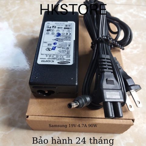 Sạc Laptop Samsung 19V-4.7A 90W Chính Hãng - Adapter Cho Các Model R410, R50, R505, R510, R519, R522, R530, R700, Q10, Q20