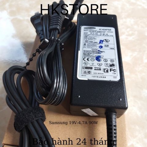 Sạc Laptop Samsung 19V-4.7A 90W Chính Hãng - Adapter Cho Các Model R410, R50, R505, R510, R519, R522, R530, R700, Q10, Q20