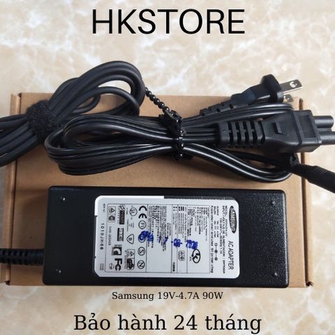 Sạc Laptop Samsung 19V-4.7A 90W Chính Hãng - Adapter Cho Các Model R410, R50, R505, R510, R519, R522, R530, R700, Q10, Q20
