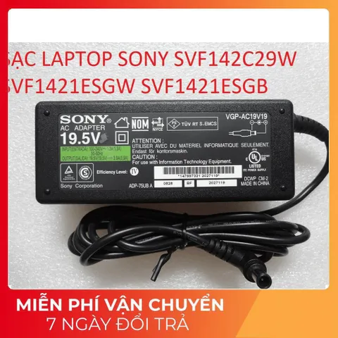 [Sạc zin]SẠC LAPTOP SONY SVF142C29W SVF1421ESGW SVF1421ESGB PHỤ KIỆN LAPTOP