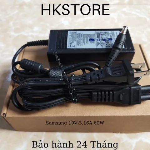 🔝 Sạc Laptop Samsung 19V-3.16A 60W Samsung R430 R478 R480 R523 R538 Q430 R430 R428 R429 R480 R523 NP530 NP300E4 NP300E5