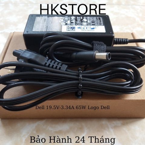 Sạc Laptop Dell 19.5V-3.34A 65W kim to Dell 3441 3442 3541 3542 14R 15R A840 3340 E5540 E6400 E6420 N4110 N5110 14z-5