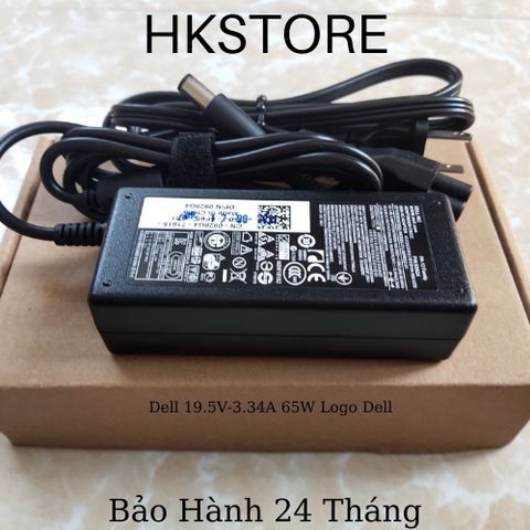 Sạc Laptop Dell 19.5V-3.34A 65W kim to Dell 3441 3442 3541 3542 14R 15R A840 3340 E5540 E6400 E6420 N4110 N5110 14z-5