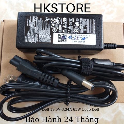 Sạc Laptop Dell 19.5V-3.34A 65W kim to Dell 3441 3442 3541 3542 14R 15R A840 3340 E5540 E6400 E6420 N4110 N5110 14z-5