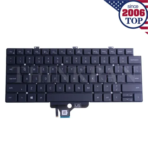 Bàn phím laptop Dell Latitude 5320 5330 7310 7320 7330 - Có nền LED PHỤ KIỆN LAPTOP