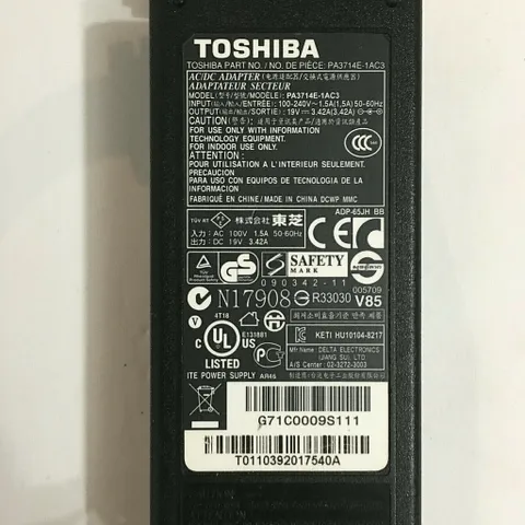 [Sạc zin] Sạc Laptop Toshiba 19V - 3.42A - 65W PHỤ KIỆN LAPTOP