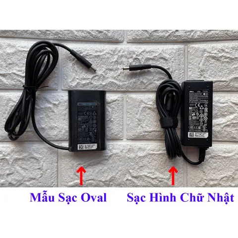 Sạc Laptop Dell Oval 19.5V 2.31A 45W chân kim nhỏ - XPS 13 (Dell Ovan 45w) PHỤ KIỆN LAPTOP