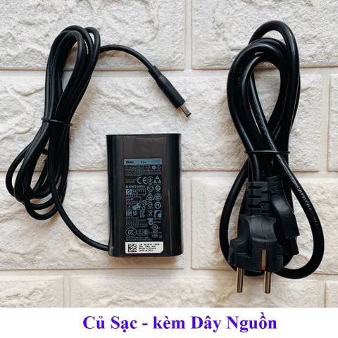 Sạc Laptop Dell Oval 19.5V 2.31A 45W chân kim nhỏ - XPS 13 (Dell Ovan 45w) PHỤ KIỆN LAPTOP