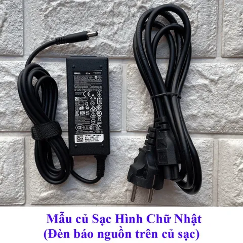 Sạc Laptop Dell Oval 19.5V 2.31A 45W chân kim nhỏ - XPS 13 (Dell Ovan 45w) PHỤ KIỆN LAPTOP