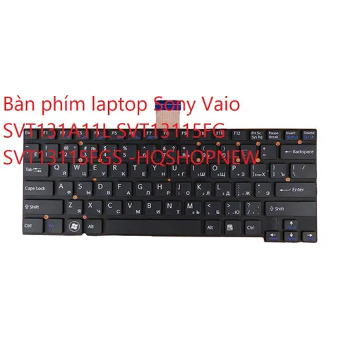 Bàn phím laptop Sony Vaio SVT131A11L SVT13115FG SVT13115FGS PHỤ KIỆN LAPTOP
