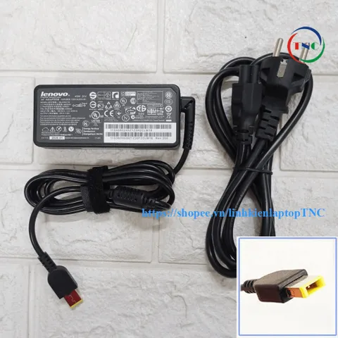 🔝 Sạc Laptop Lenovo 20V 2.25A 45W chân vuông