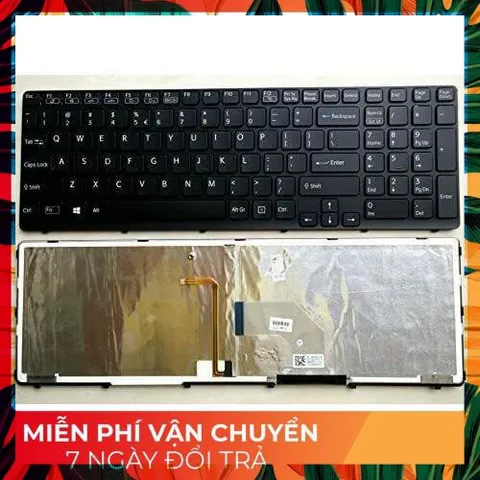 Bàn phím laptop Sony Vaio SVE15 SVE-15 E Serie PHỤ KIỆN LAPTOP