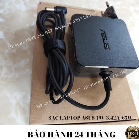 🔝 Sạc Laptop Asus 19V-3.42A/4.7A Vuông Asus K42 K52 K53 X451 X550 X450 X454L X554 X401 X402 K40 K50