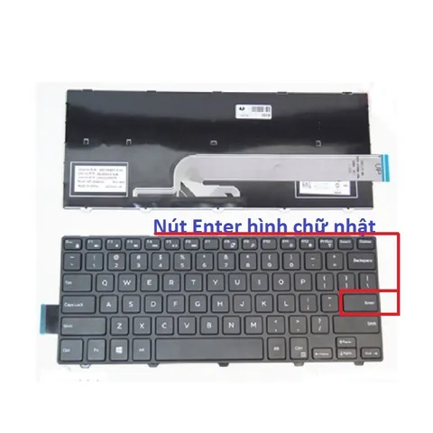 Bàn phím laptop Dell Vostro 14 3449 3468 3445 3446 3458 3459 3478 - Hàng mới - Bảo hành đổi mới PHỤ KIỆN LAPTOP