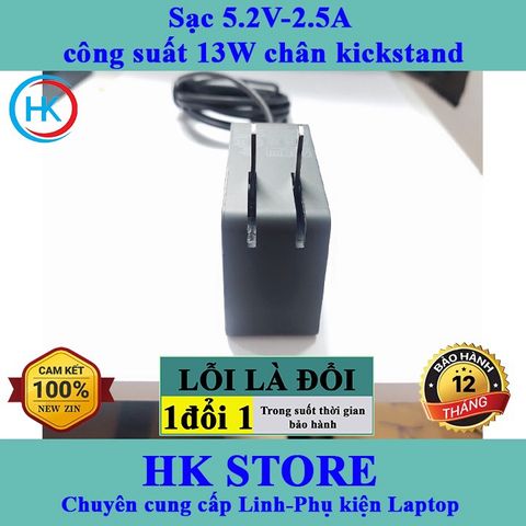 Sạc laptop Microsoft Surface 3 5.2V-2.5A 13W chính hãng cho model 1623/1624/1645/1706/1751 - Bảo hành 12 tháng