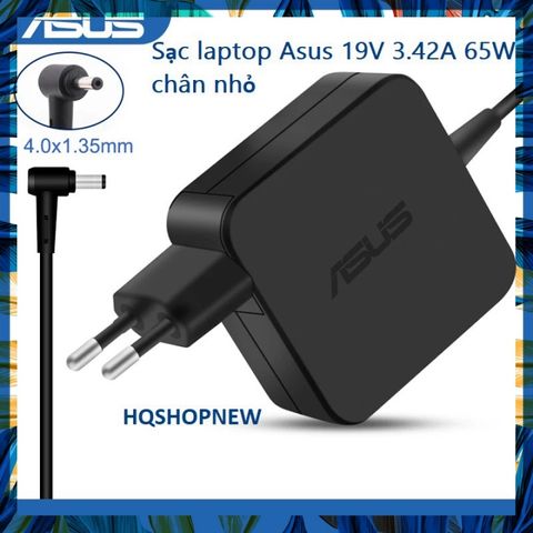 Sạc Laptop Asus Chính Hãng 19V 3.42A 65W Chân Nhỏ 4.0*1.35mm - Phụ Kiện An Toàn, Tiết Kiệm Điện năng