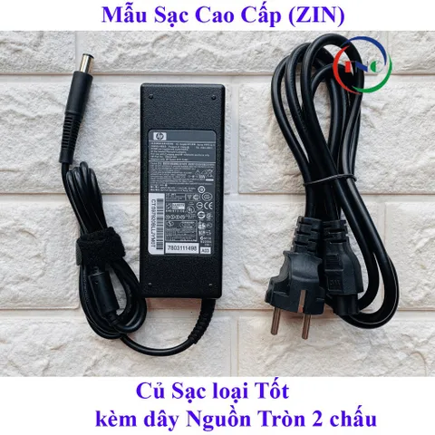 Sạc Laptop HP 19V - 4.74A chân kim to HP 8460 8470 8560P 8570P (Adapter HP 90w tròn to) PHỤ KIỆN LAPTOP