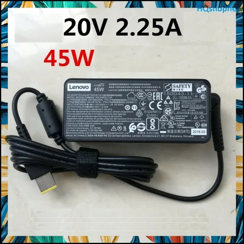 [Sạc zin] Sạc laptop Lenovo 20V 2.25A 45W chân vuông zin PHỤ KIỆN LAPTOP
