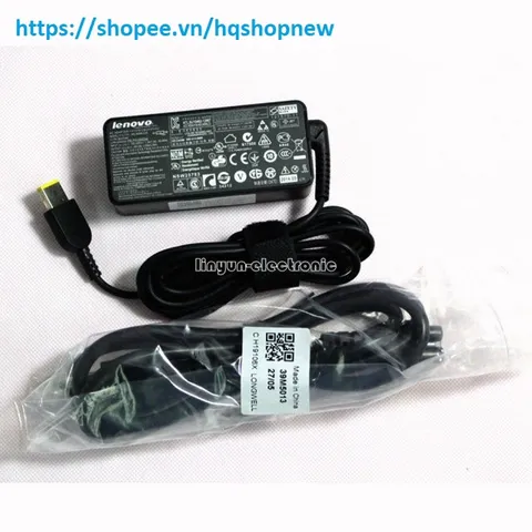 [Sạc zin] Sạc laptop Lenovo 20V 2.25A 45W chân vuông zin PHỤ KIỆN LAPTOP