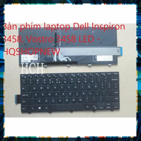 [Có đèn] Bàn phím laptop Dell Inspiron 3458, Vostro 3458 PHỤ KIỆN LAPTOP