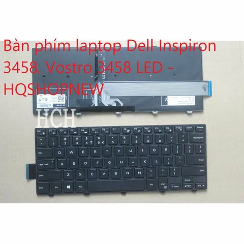 [Có đèn] Bàn phím laptop Dell Inspiron 3458, Vostro 3458 PHỤ KIỆN LAPTOP