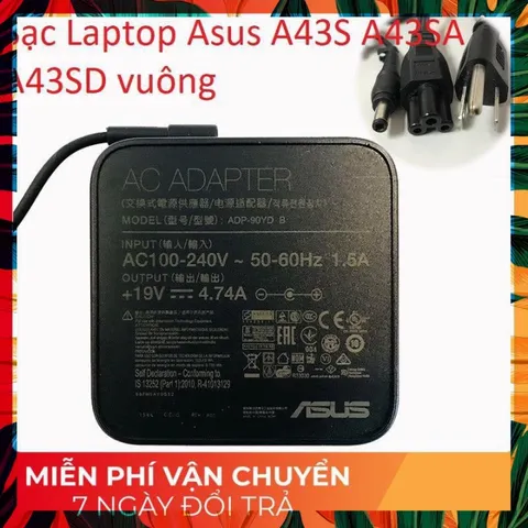 [Sạc zin]Sạc Laptop Asus A43S A43SA A43SD PHỤ KIỆN LAPTOP