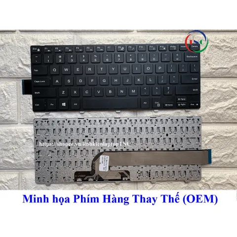Bàn phím Dell Vostro 14 3000 3468 3446 3458 3459 3445 5458 7447 5447 5448 5442 5445 chất lượng cao - nhập khẩu PHỤ KIỆN