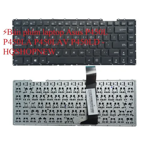 Bàn phím laptop Asus P450L P450LA P450LAV P450LD P450 PHỤ KIỆN LAPTOP