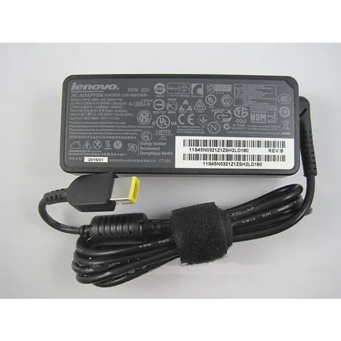 [Sạc zin] Sạc laptop Lenovo Thinkpad X1, X1 Carbon 20V - 3.25A - 65W chân vuông USB PHỤ KIỆN LAPTOP