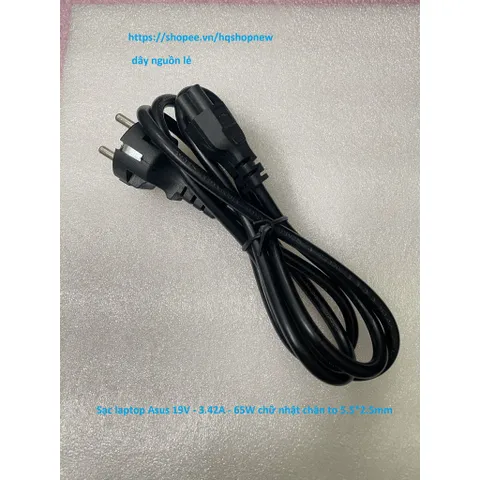 [Sạc zin] Sạc laptop Asus 19V - 3.42A - 65W chữ nhật chân to 5.5*2.5mm PHỤ KIỆN LAPTOP