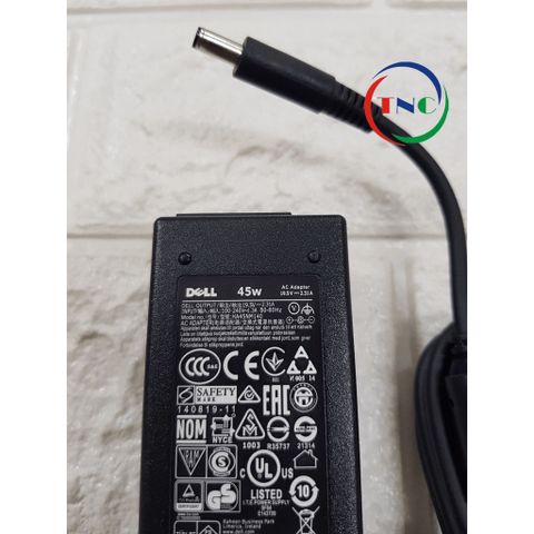Sạc Laptop Dell 45W 19.5V 2.31A Chân Kim Nhỏ 4.5mm x 3.0mm - Tặng Kèm Dây Nguồn - Phụ Kiện Laptop Chính Hãng