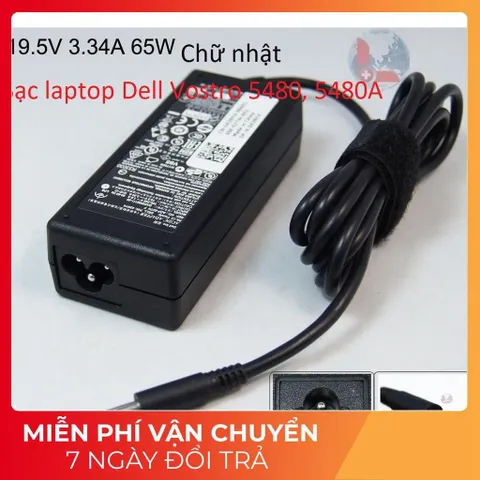 [Sạc zin] Sạc laptop Dell Vostro 5480, 5480A có đèn báo PHỤ KIỆN LAPTOP