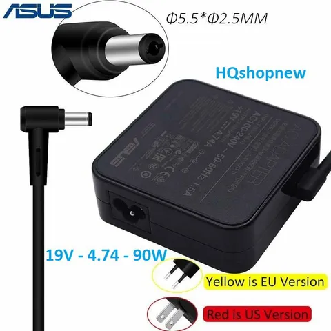 [Sạc zin] Sạc Laptop Asus 19v - 4.74a - 90w Chân Thường PHỤ KIỆN LAPTOP