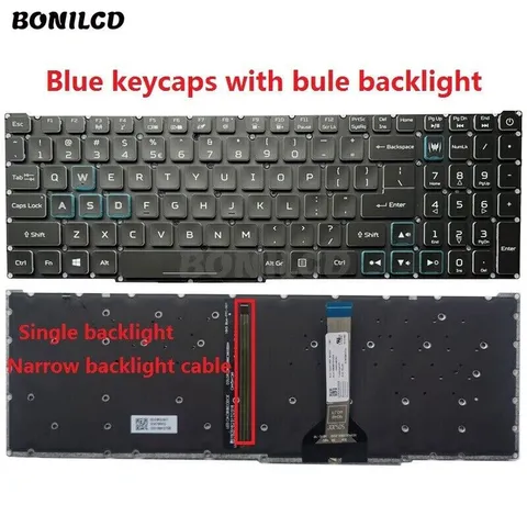 Bàn phím laptop ACER Nitro 5 AN515-56 AN515-57 AN515-45 AN517-54 AN517-41 - Có nền LED PHỤ KIỆN LAPTOP