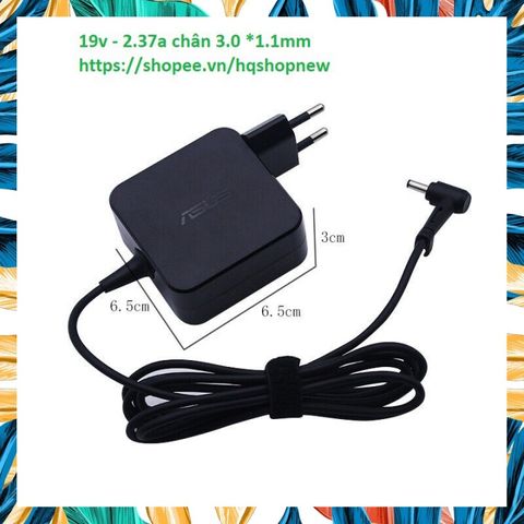 Sạc laptop chính hãng Asus UX21E UX31E 19V 2.37A - Sạc zin chất lượng cao, an toàn và hiệu suất tối ưu cho máy tính xách tay