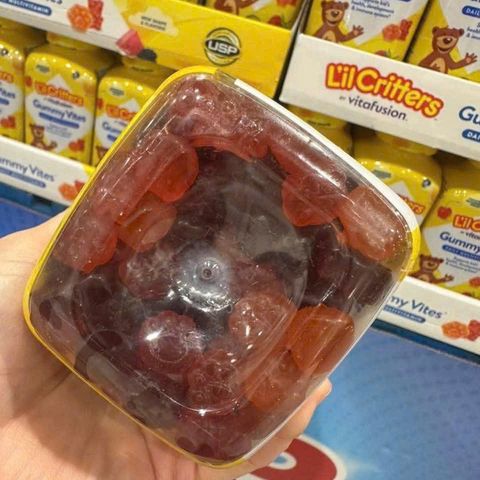 Kẹo dẻo bổ sung Vitamin và Khoáng chất L'il Critters Gummy Vites 300 viên - Sản phẩm dinh dưỡng cho trẻ em, hương vị trái cây ngon miệng