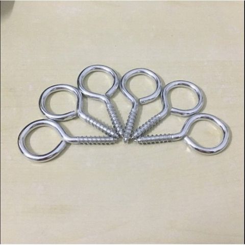 Combo 10 Vít Khoen Tròn Treo Móc Màng - Dụng Cụ Cầm Tay Chất Liệu Hợp Kim Thép Cho Gia Đình và DIY