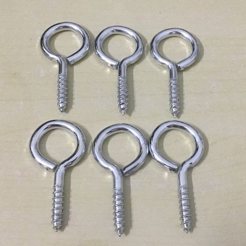 Combo 10 Vít Khoen Tròn Treo Móc Màng - Dụng Cụ Cầm Tay Chất Liệu Hợp Kim Thép Cho Gia Đình và DIY