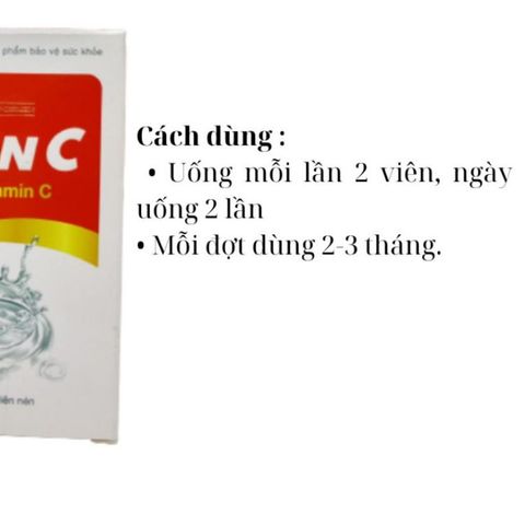 RUTIN C - Thực Phẩm Chức Năng Ngăn Chảy Máu Chân Răng, Thanh Nhiệt, Tăng Độ Bền Thành Mạch - Hộp 100 Viên Nén