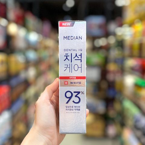 KEM ĐÁNH RĂNG MEDIAN DENTAL IQ 93% XANH HÀN QUỐC 120g