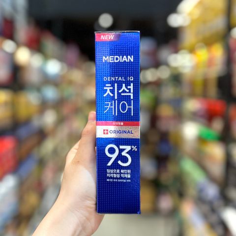 KEM ĐÁNH RĂNG MEDIAN DENTAL IQ 93% XANH HÀN QUỐC 120g