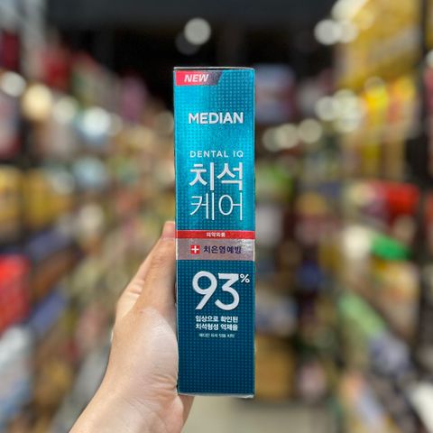 KEM ĐÁNH RĂNG MEDIAN DENTAL IQ 93% XANH HÀN QUỐC 120g