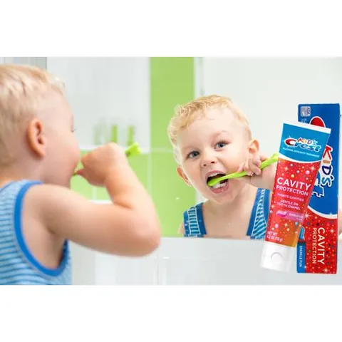 Lốc 5 Kem đánh răng cho bé Kid’s Crest Cavity Protection 130gr [Hàng Mỹ] (Date 2026)